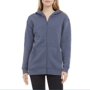 Danksin Blue Stonewash Zipup Hoodie